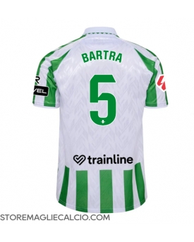Real Betis Marc Bartra #5 Maglia Gara Casa Repliche 2024-25 Maniche Corte